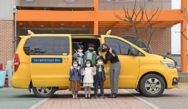 현대자동차가 ‘어린이 통학차량 안전운전 캠페인’을 새롭게 선보인다. 사진=현대차