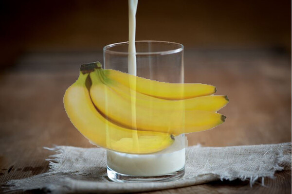 바나나 멸균우유는 원유나 환원 무지방 우유에 바나나 농축액 등을 배합한 가공유로 오래 보관할 수 있도록 멸균처리한 제품이다. 우유 이미지=paxabay